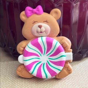 Avon CANDY BEAR Fragrance Solid Perfume Tack Pin Brooch Vintage NIB K11